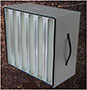 HV and SHV 6V Box Style High-Efficiency Particulate Absorbing (HEPA) V Bank Filters HV and SHV 6V Box Style High-Efficiency Particulate Absorbing (HEPA) V Bank Filters