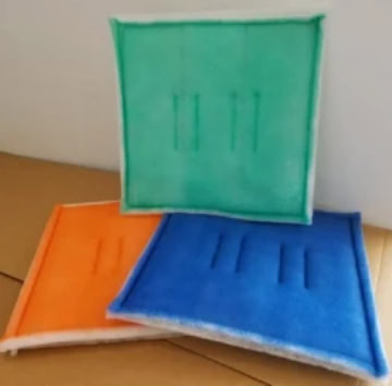 Bulk Filter Media Rolls & Cut Pads